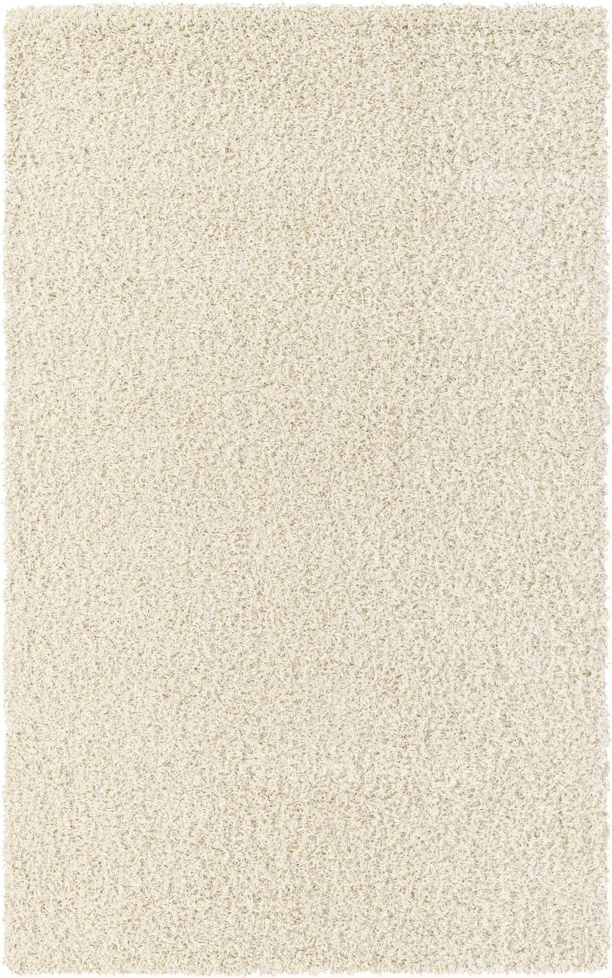 Plush Oasis Collection Area Rug - Serenity (Pure Ivory)