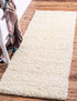 Plush Oasis Collection Area Rug - Serenity (Pure Ivory)