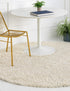 Plush Oasis Collection Area Rug - Serenity (Pure Ivory)