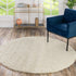 Plush Oasis Collection Area Rug - Serenity (Pure Ivory)