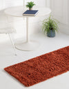 Plush Oasis Collection Area Rug - Serenity (Terracotta) Runner Terracotta  lifestyle 14