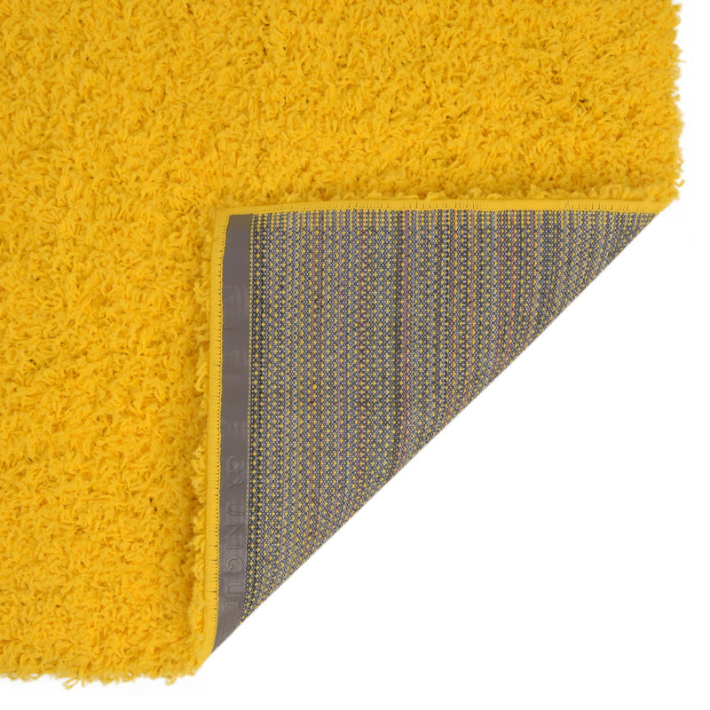 Plush Oasis Collection Area Rug - Serenity (Tuscan Sun Yellow) Square Tuscan Sun Yellow  lifestyle 10