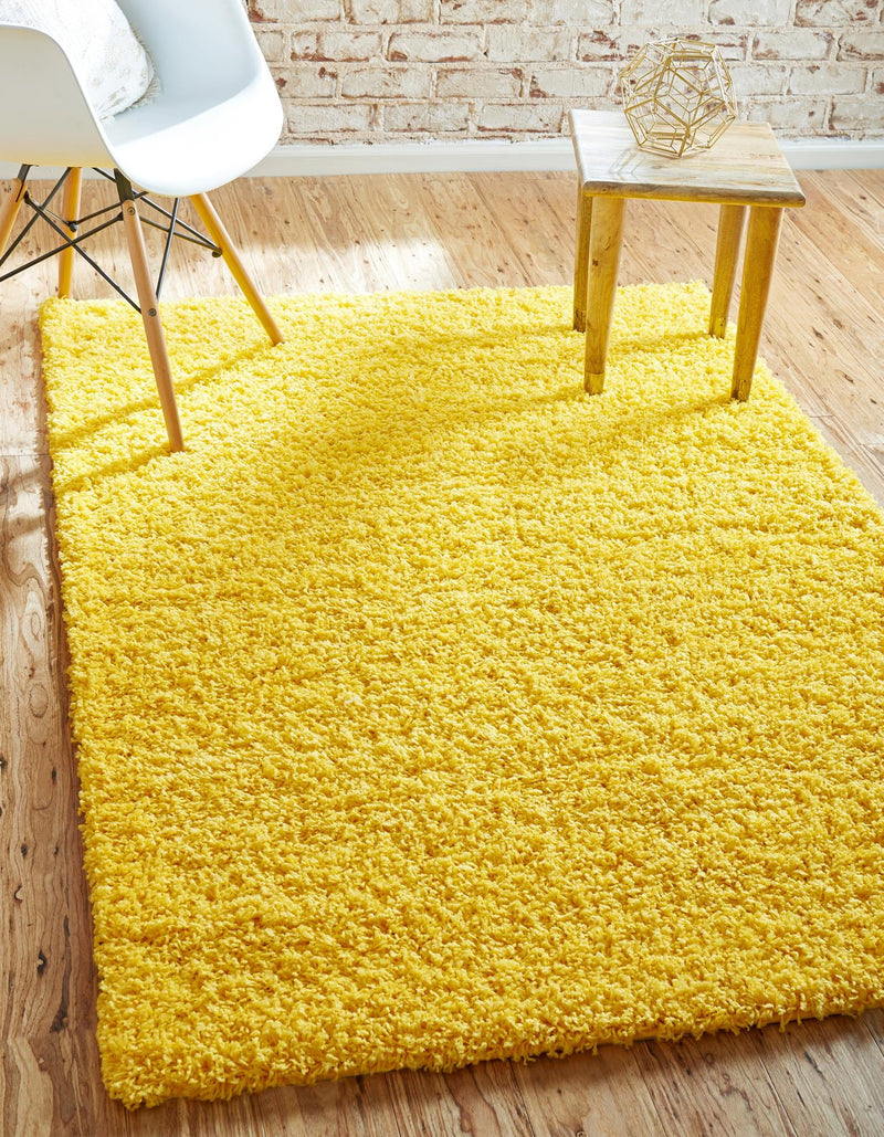 Plush Oasis Collection Area Rug - Serenity (Tuscan Sun Yellow) Rectangle Tuscan Sun Yellow  lifestyle 33