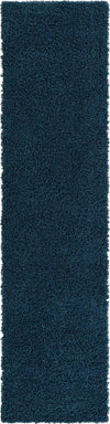 Plush Oasis Collection Area Rug - Serenity (Sapphire Blue) Runner Sapphire Blue Main