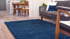 Plush Oasis Collection Area Rug - Serenity (Sapphire Blue) Rectangle Sapphire Blue  lifestyle 9