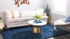 Plush Oasis Collection Area Rug - Serenity (Sapphire Blue) Rectangle Sapphire Blue  lifestyle 10