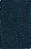 Plush Oasis Collection Area Rug - Serenity (Sapphire Blue) Rectangle Sapphire Blue Main