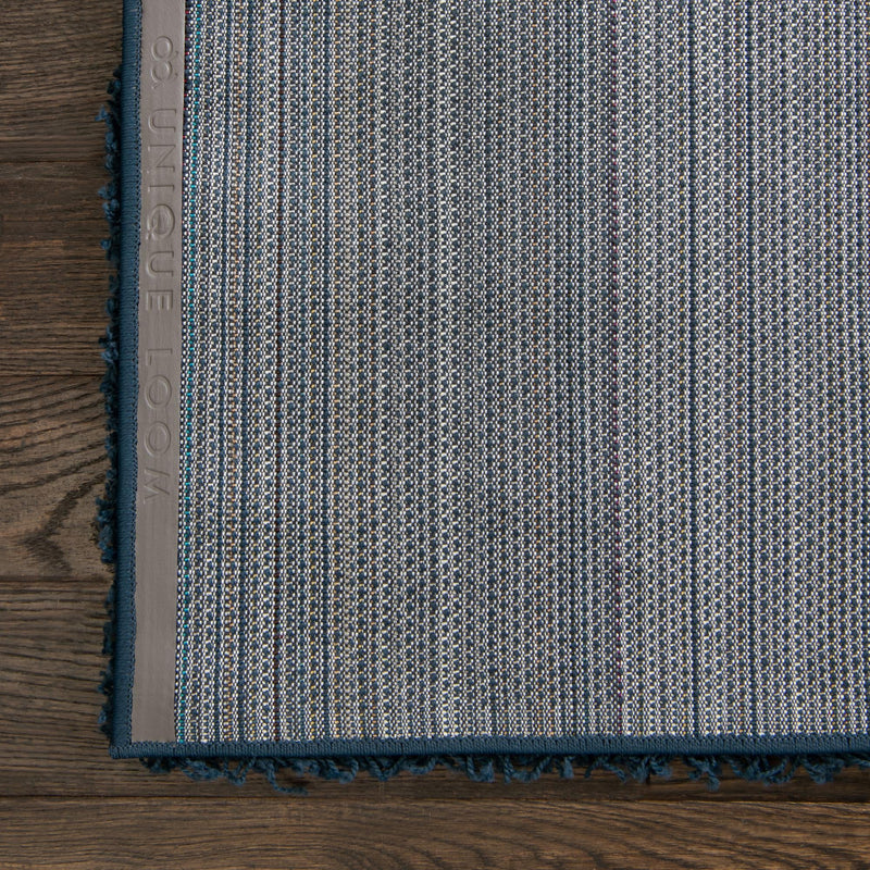 Plush Oasis Collection Area Rug - Serenity (Sapphire Blue) Runner Sapphire Blue  lifestyle 20