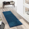 Plush Oasis Collection Area Rug - Serenity (Sapphire Blue) Runner Sapphire Blue  lifestyle 32