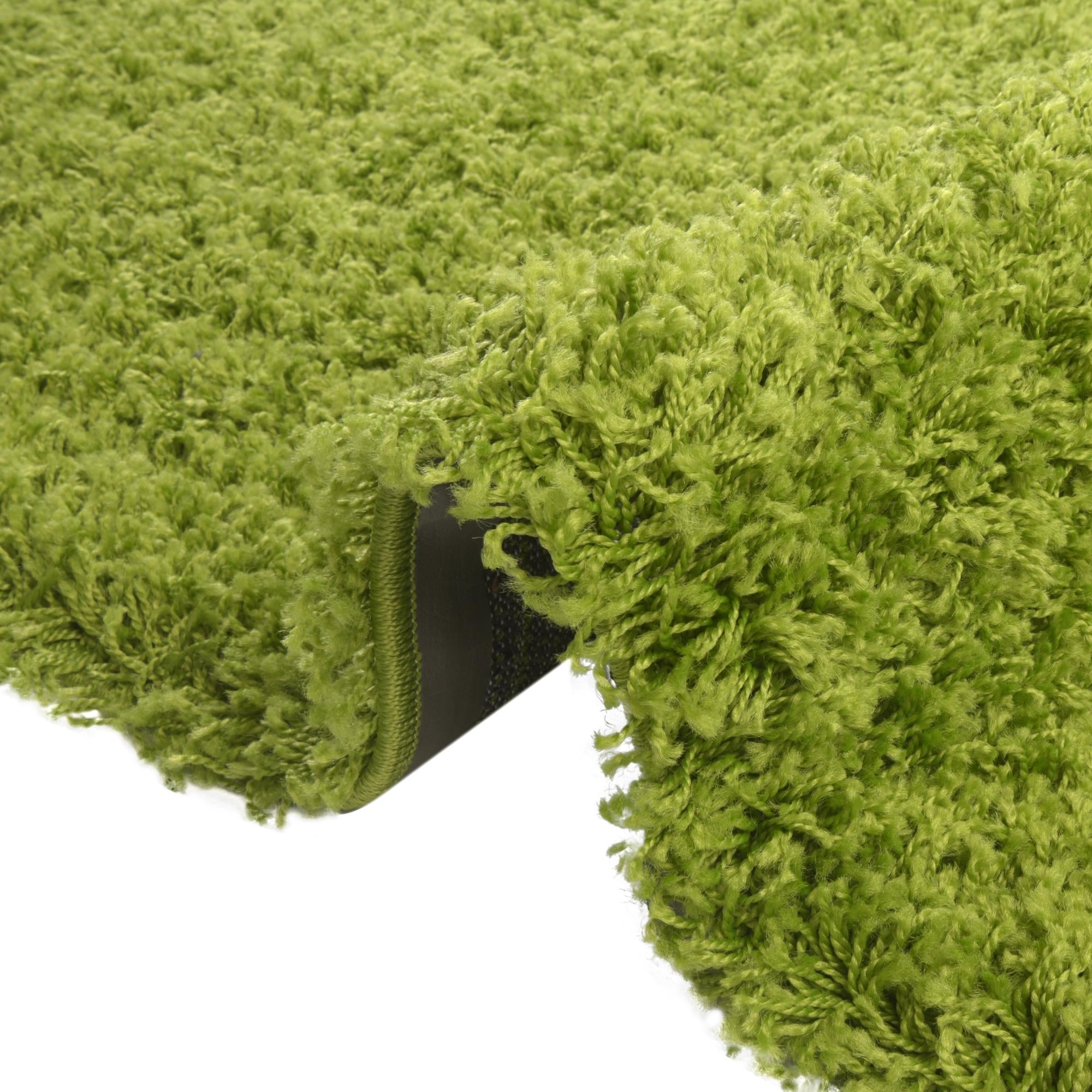 Plush Oasis Collection Area Rug - Serenity (Grass Green)