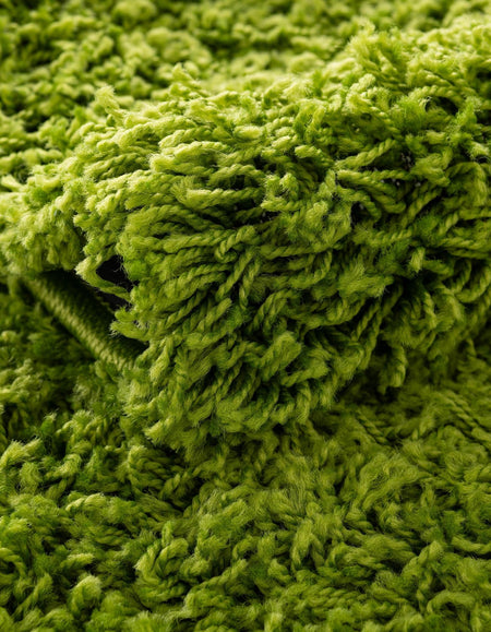 Plush Oasis Collection Area Rug - Serenity (Grass Green)