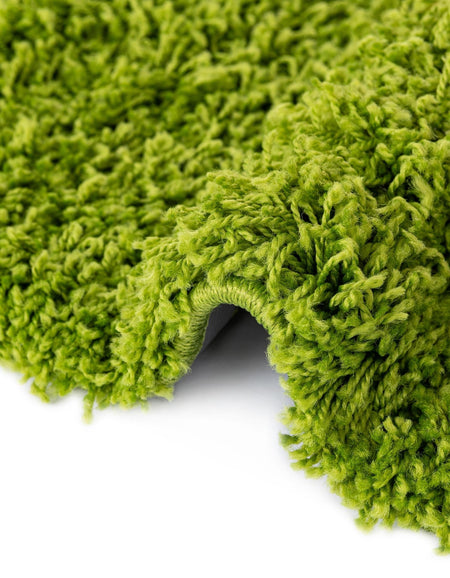 Plush Oasis Collection Area Rug - Serenity (Grass Green)