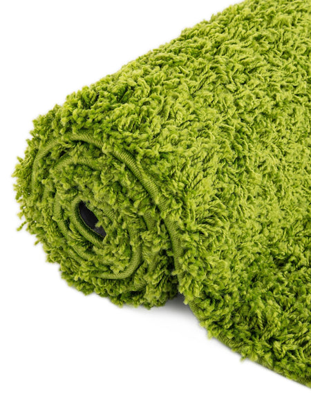 Plush Oasis Collection Area Rug - Serenity (Grass Green)