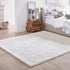 Plush Oasis Collection Area Rug - Serenity (Snow White)