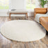 Plush Oasis Collection Area Rug - Serenity (Snow White)