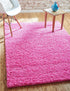 Plush Oasis Collection Area Rug - Serenity (Taffy Pink)