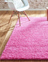 Plush Oasis Collection Area Rug - Serenity (Taffy Pink)