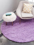 Plush Oasis Collection Area Rug - Serenity (Lilac)