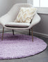 Plush Oasis Collection Area Rug - Serenity (Lilac)