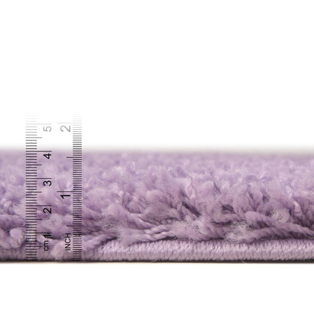 Plush Oasis Collection Area Rug - Serenity (Lilac)