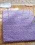 Plush Oasis Collection Area Rug - Serenity (Lilac)