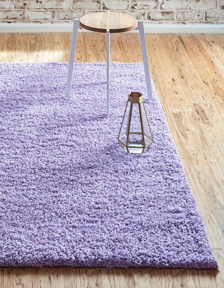 Plush Oasis Collection Area Rug - Serenity (Lilac)