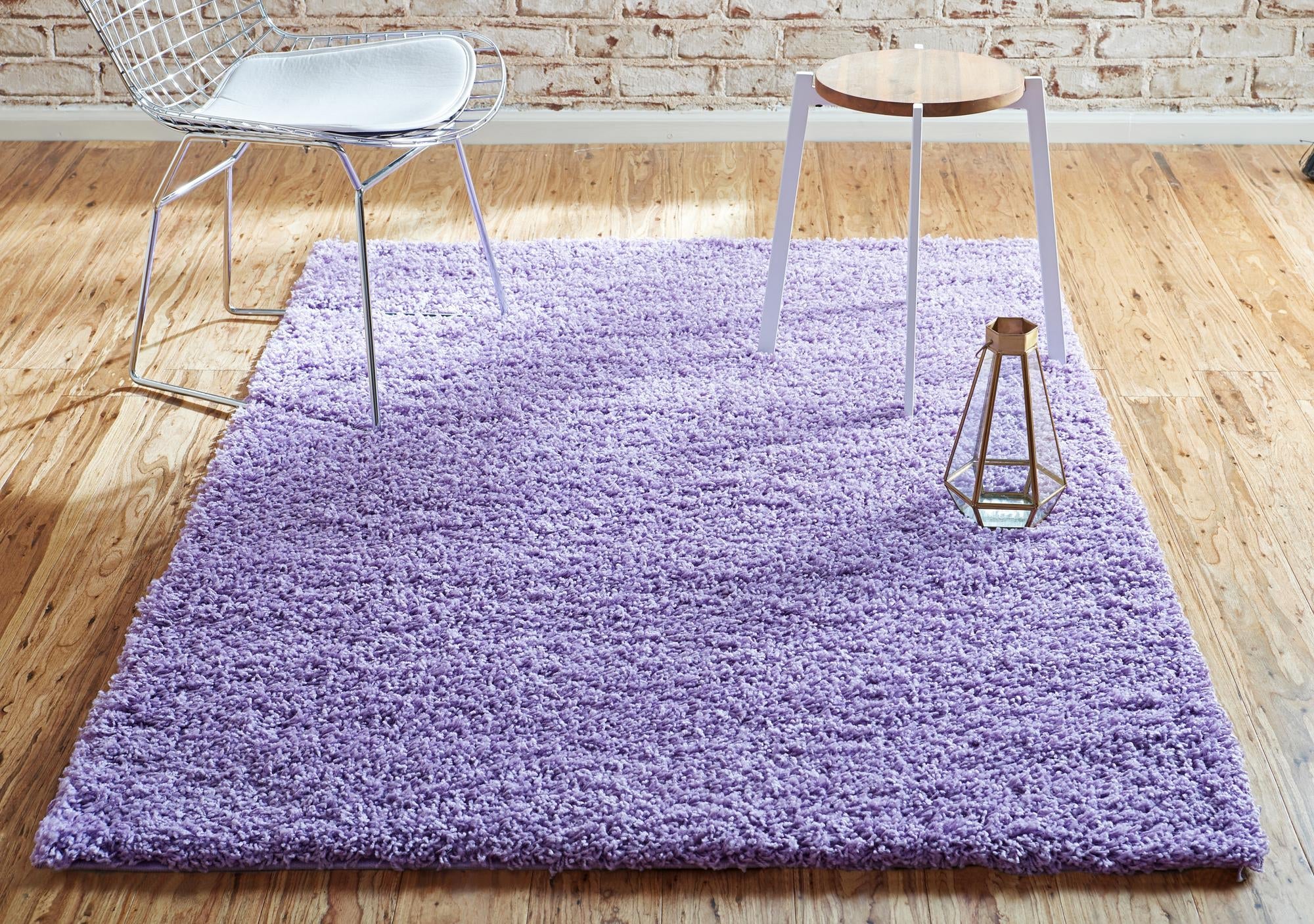 Plush Oasis Collection Area Rug - Serenity (Lilac)