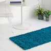 Plush Oasis Collection Area Rug - Serenity (Turquoise) Runner Turquoise  lifestyle 48