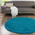 Plush Oasis Collection Area Rug - Serenity (Turquoise)