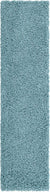 Plush Oasis Collection Area Rug - Serenity (Light Slate Blue) Runner Light Slate Blue Main