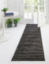 Plush Oasis Collection Area Rug - Serenity (Graphite Gray)