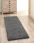 Plush Oasis Collection Area Rug - Serenity (Graphite Gray)