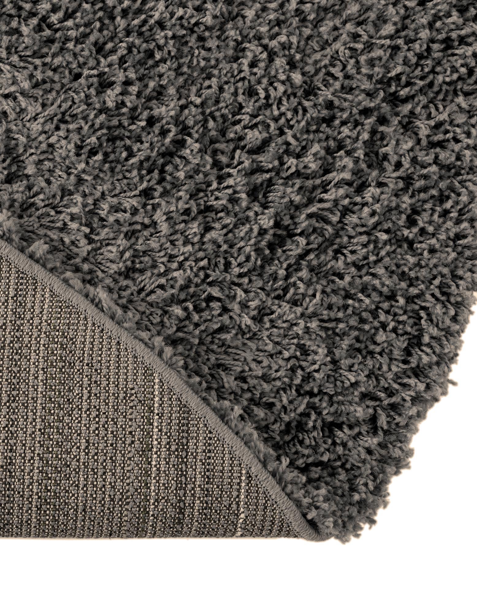 Plush Oasis Collection Area Rug - Serenity (Graphite Gray)