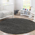 Plush Oasis Collection Area Rug - Serenity (Graphite Gray)