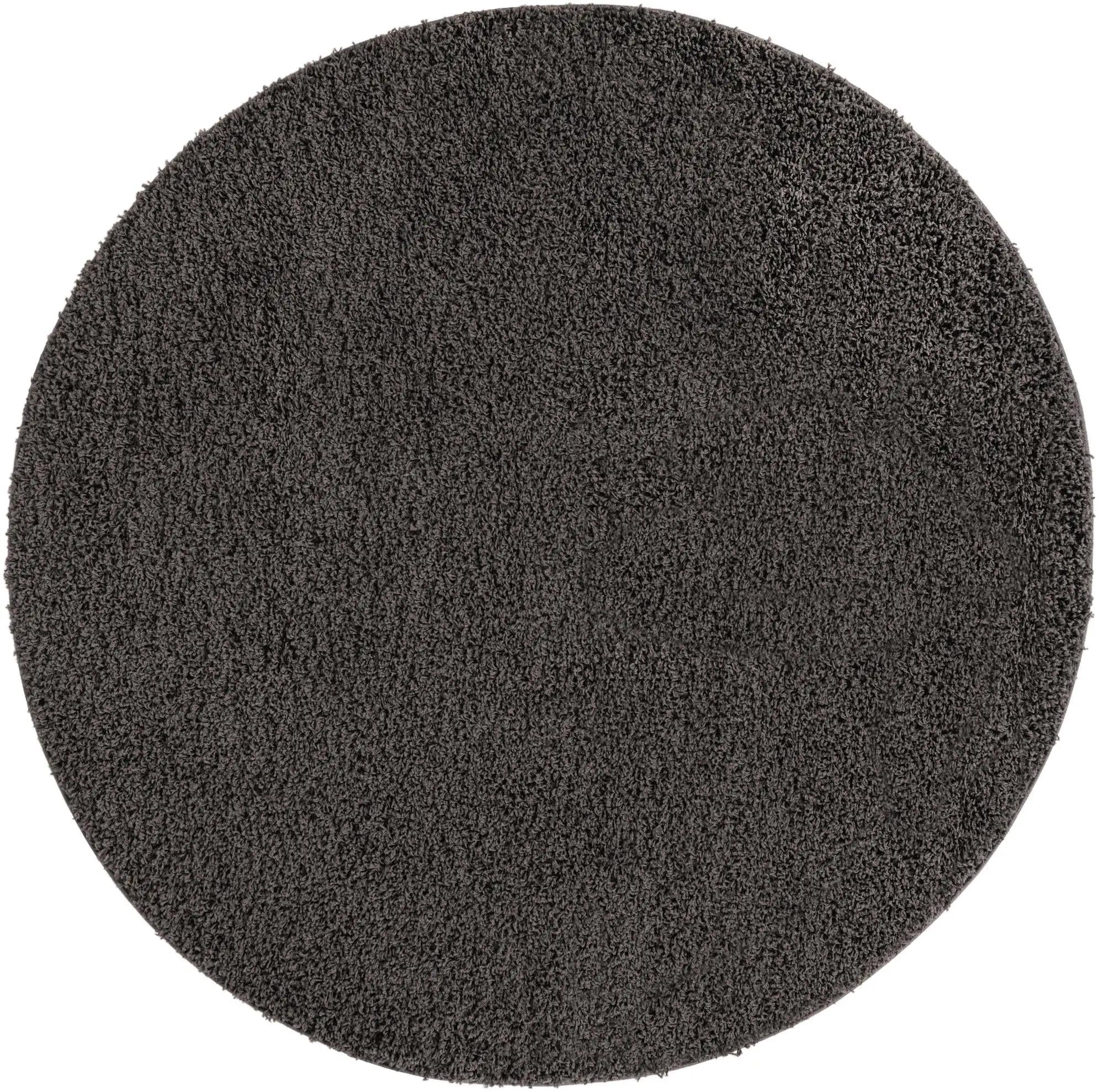 Plush Oasis Collection Area Rug - Serenity (Graphite Gray)