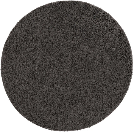 Plush Oasis Collection Area Rug - Serenity (Graphite Gray)