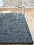 Plush Oasis Collection Area Rug - Serenity (Graphite Gray)