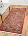 Persian Elegance Collection Area Rug -  Khorasan Runner Red  lifestyle 14