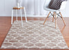 Lattice Gardens Collection Area Rug -  Bloomfield (Light Brown) Rectangle Light Brown  lifestyle 7