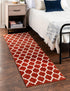 Lattice Gardens Collection Area Rug -  Bloomfield (Light Terracotta)