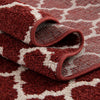 Lattice Gardens Collection Area Rug -  Bloomfield (Dark Terracotta) Runner Dark Terracotta  lifestyle 73