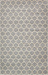 Lattice Gardens Collection Area Rug -  Bloomfield (Light Gray)