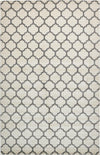 Lattice Gardens Collection Area Rug -  Bloomfield (Beige and Gray) Rectangular Beige and Gray  lifestyle 24