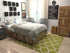 Lattice Gardens Collection Area Rug -  Bloomfield (Light Green)