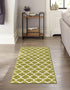 Lattice Gardens Collection Area Rug -  Bloomfield (Light Green)