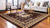 Tabriz Tapestries Collection Area Rug - Azerbaijan (Brown) Square Brown  lifestyle 19