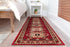 Tabriz Tapestries Collection Area Rug - Azerbaijan (Red)