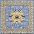 Tabriz Tapestries Collection Area Rug - Azerbaijan (Light Blue)