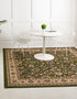 Isfahan Elegance Collection Area Rug - Naghsh-e Jahan (Green)