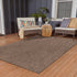 Seaside Serenity Collection Area Rug - Veranda (Light Brown)